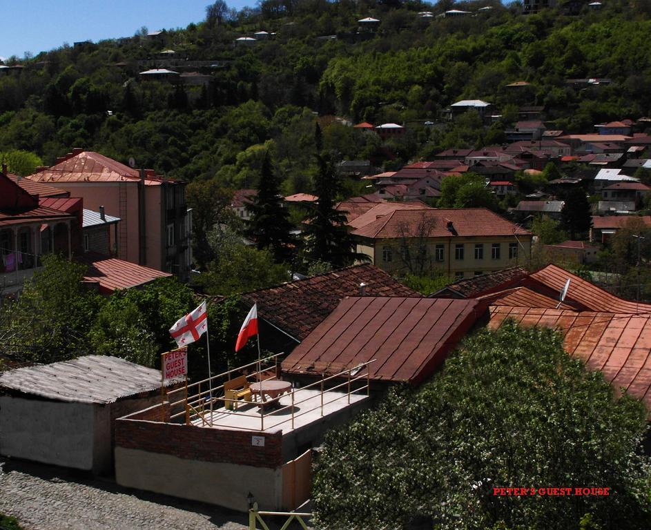 Peter'S Guest House Sighnaghi Bagian luar foto